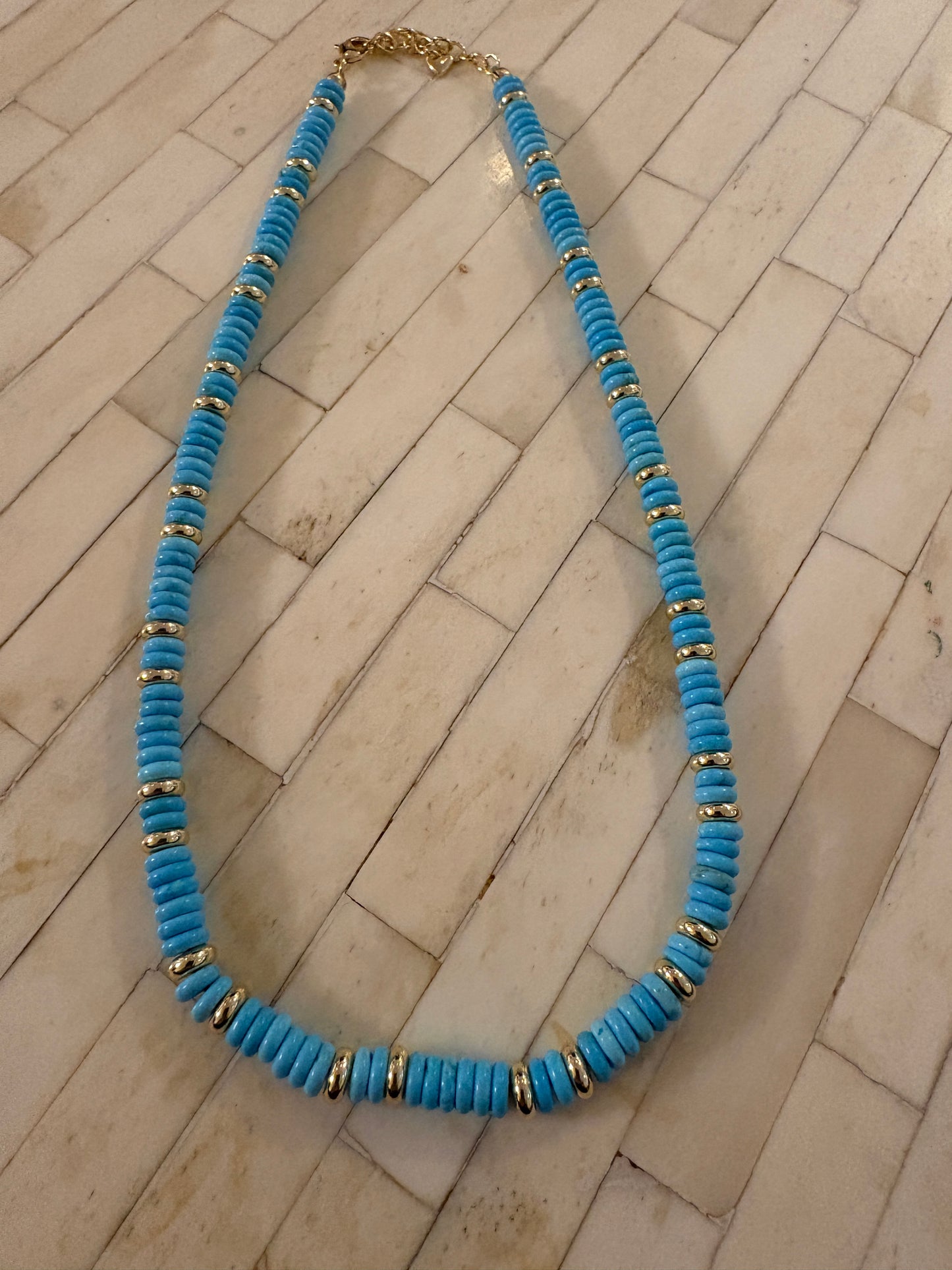Turquoise Rondelle