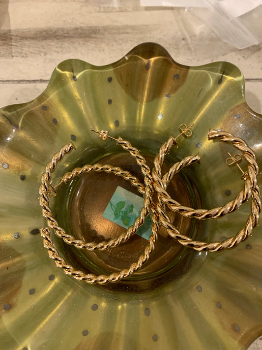 Twist Hoops Large