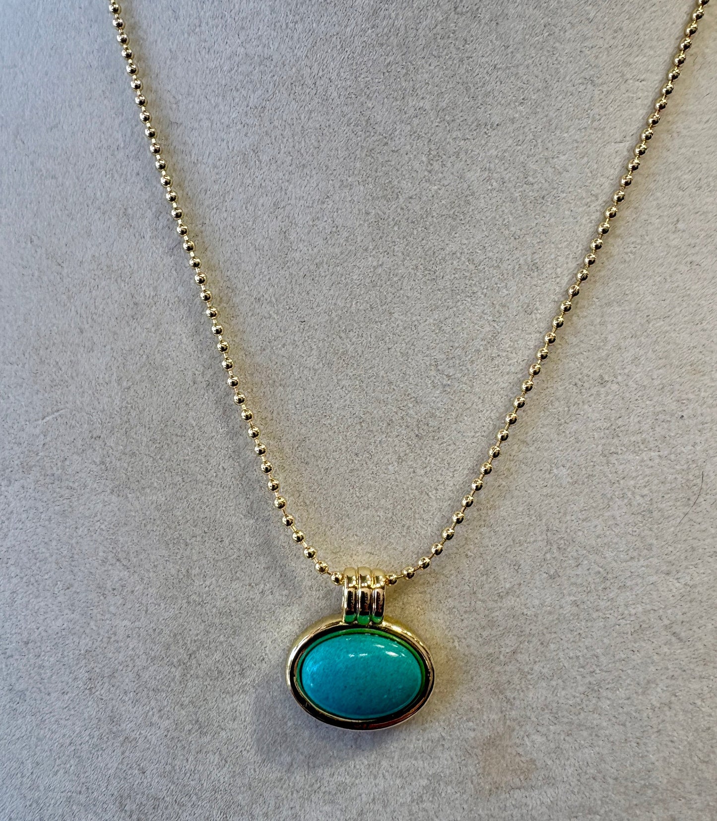 Oval Turquoise