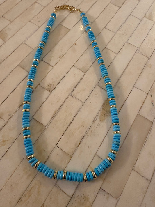 Turquoise Rondelle