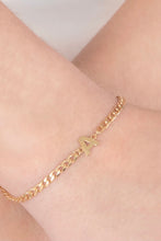 initial Curb Bracelet