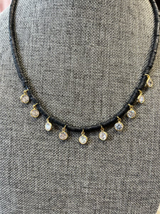 Black Beaded